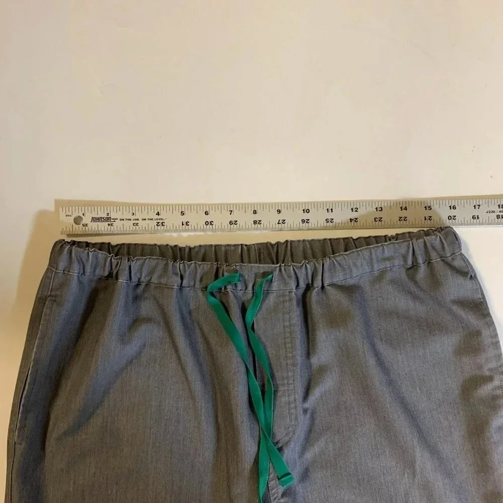 Figs‎ Men's Pisco Basic Scrub Elastics Drawstring Slim Pants Size L